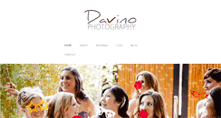 Desktop Screenshot of davinophotography.com